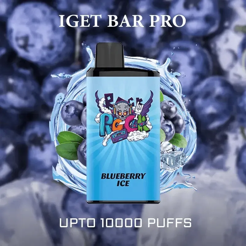 IMG_9676 Blueberry Ice – 10000 Puffs IGET Bar Pro - Image 1